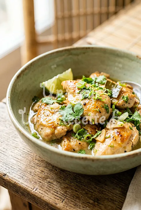 Photo de Poulet au citron vert