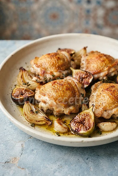 Photo de Poulet aux figues fraîches