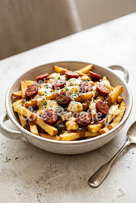 Photo de Poutine au chorizo