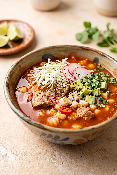 Photo de Pozole rouge