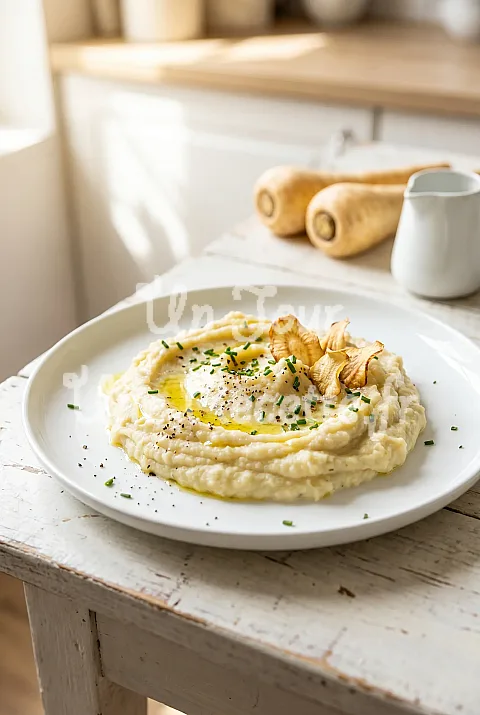 Photo de Purée de pommes de terre et panais