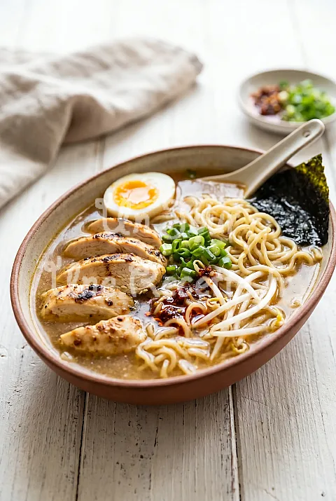 Photo de Ramen au poulet