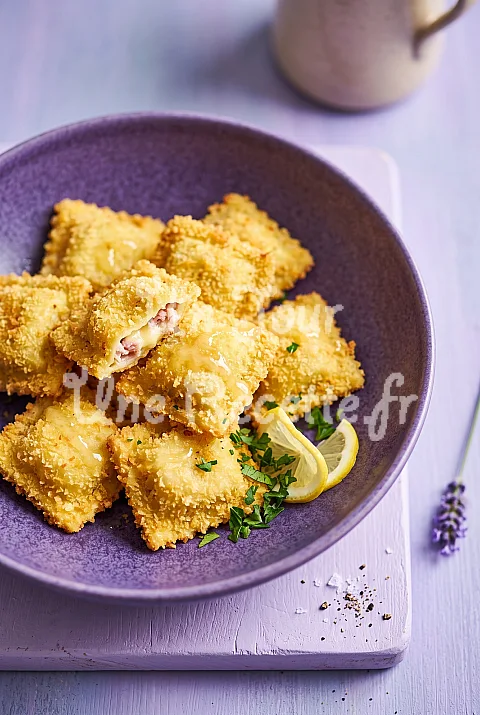 Photo de Ravioles croustillantes à l'airfryer