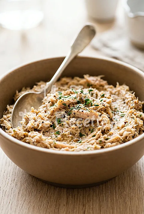 Photo de Rillettes de poulet rôti