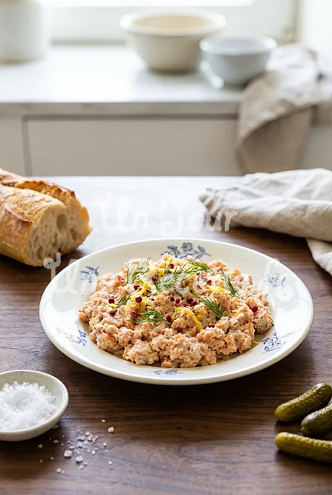 Photo de Rillettes de saumon au vin blanc