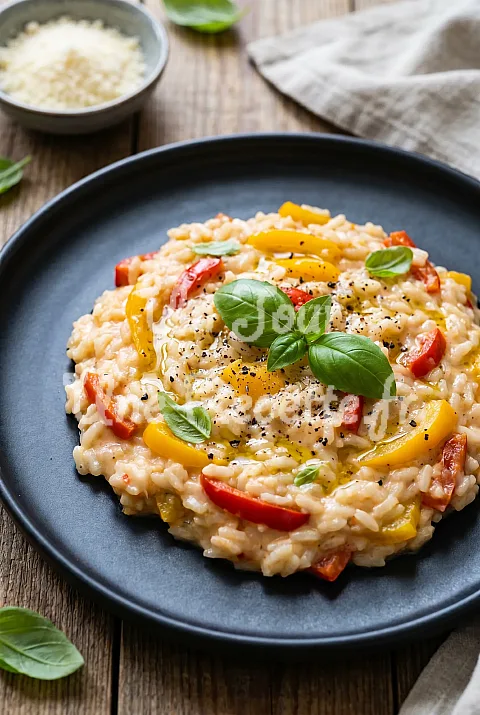 Photo de Risotto au poivron