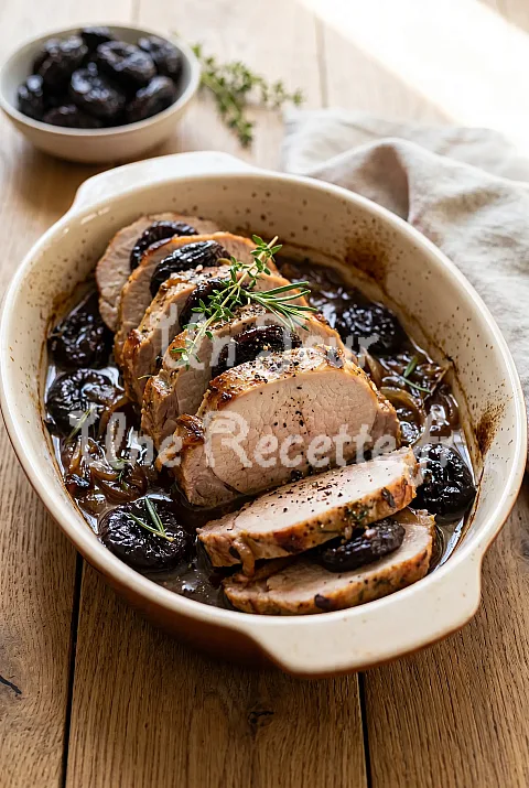 Photo de Rôti de porc aux pruneaux