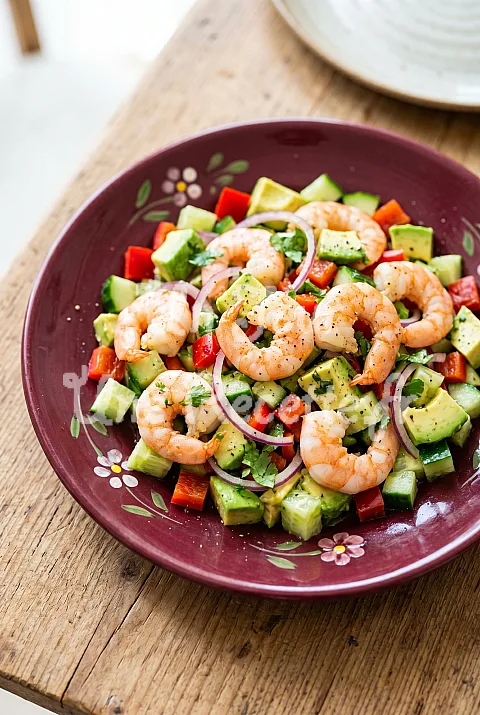 Photo de Salade crevettes avocat
