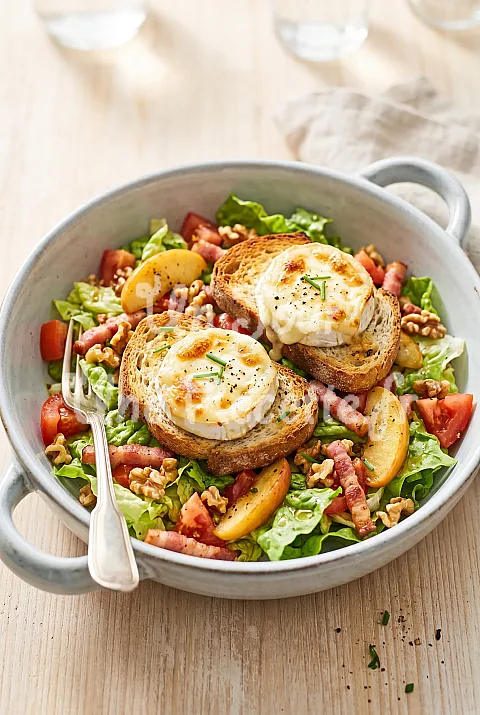Photo de Salade de chèvre chaud