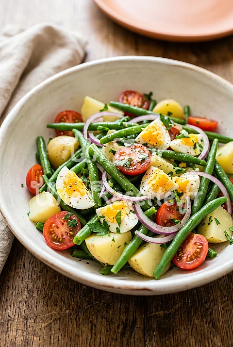 Photo de Salade de haricots verts