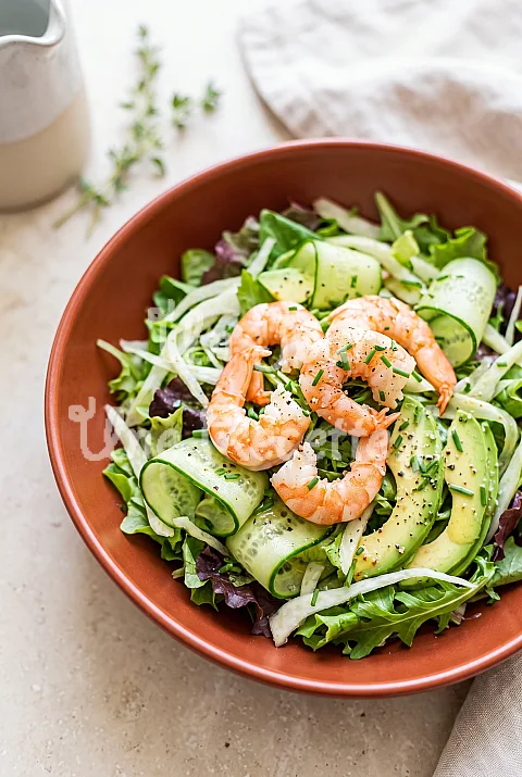 Photo de Salade de langoustines