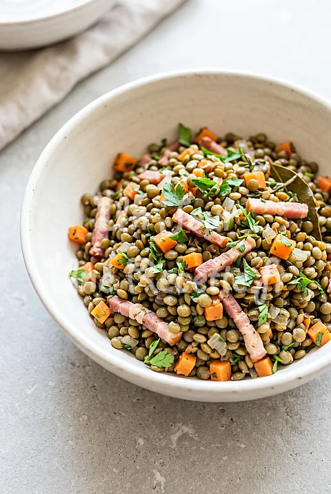 Photo de Salade de lentilles du Puy