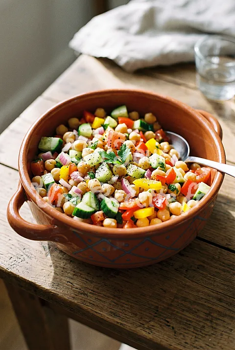 Photo de Salade de pois chiches