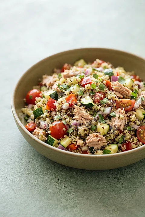 Photo de Salade de Quinoa au Thon et aux Légumes