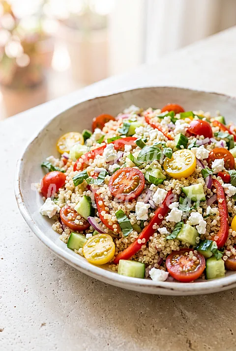Photo de Salade de Quinoa aux Légumes d'été