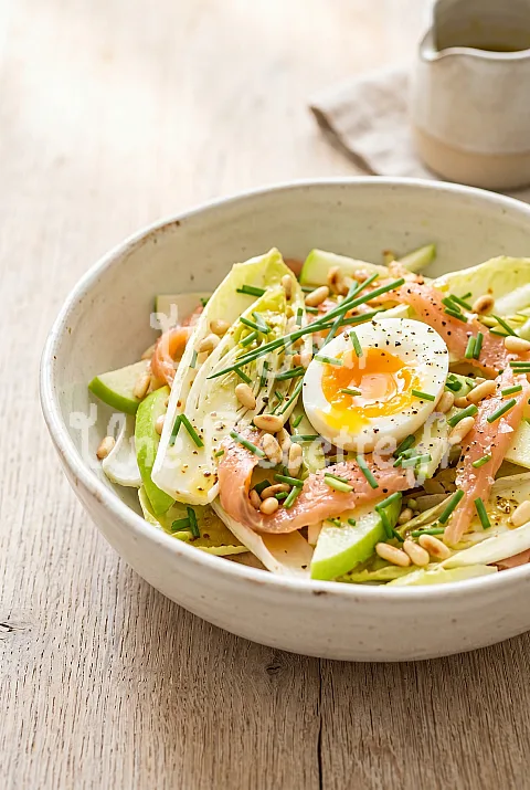 Photo de Salade d'endives au saumon fumé
