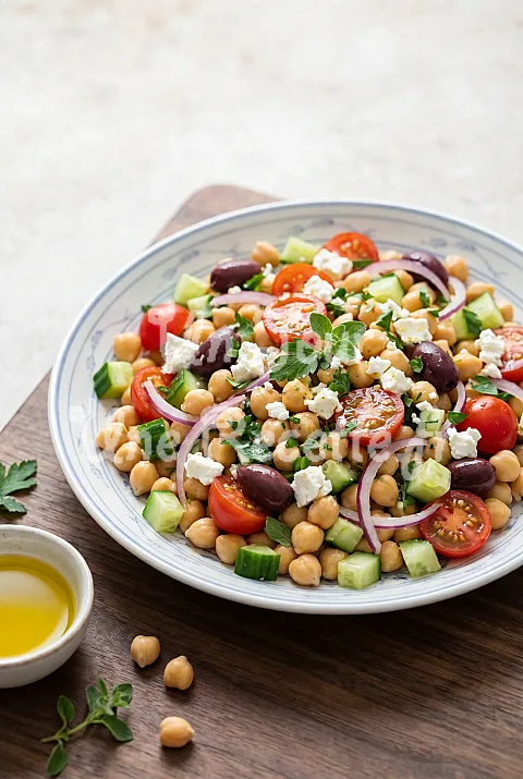 Photo de Salade méditerranéenne pois chiches
