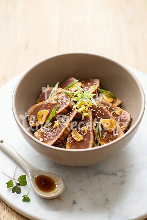 Photo de Sauté de thon à l'asiatique
