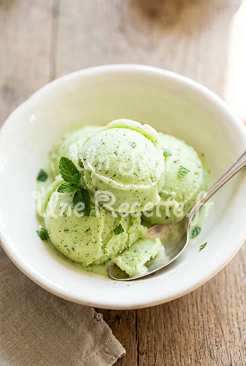 Photo de Sorbet à la menthe