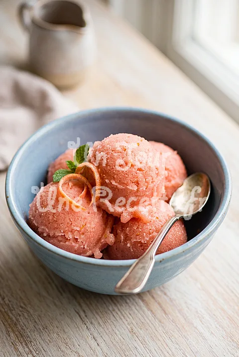 Photo de Sorbet au pamplemousse