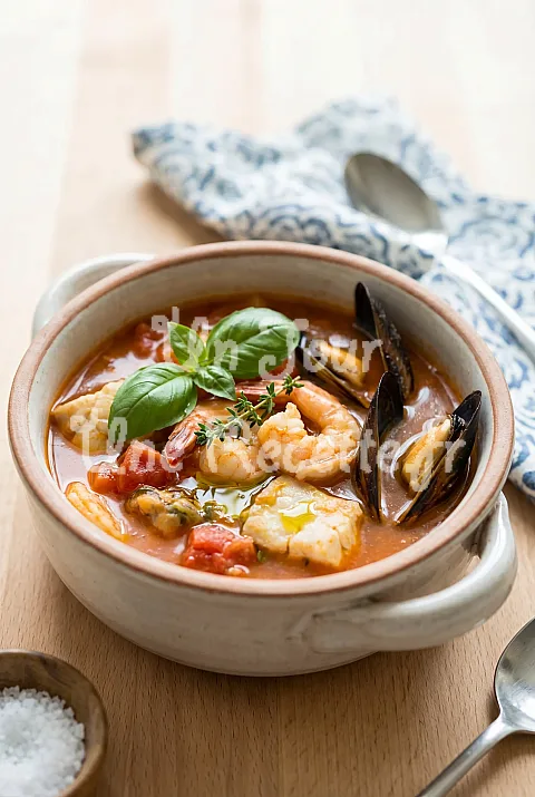 Photo de Soupe de poisson à l'italienne (zuppa di pesce)