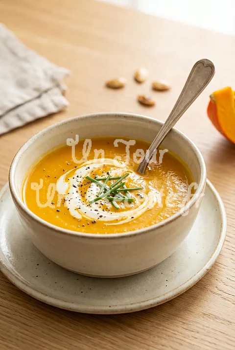 Photo de Soupe de potiron facile