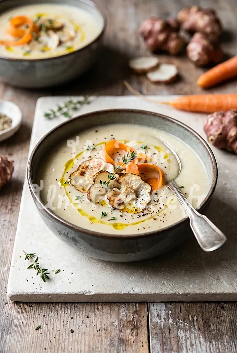 Photo de Soupe de topinambours