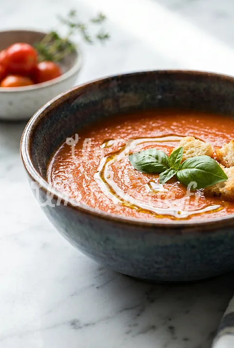 Photo de Soupe froide à la tomate