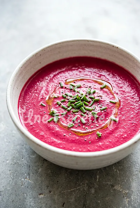 Photo de Soupe froide de betterave