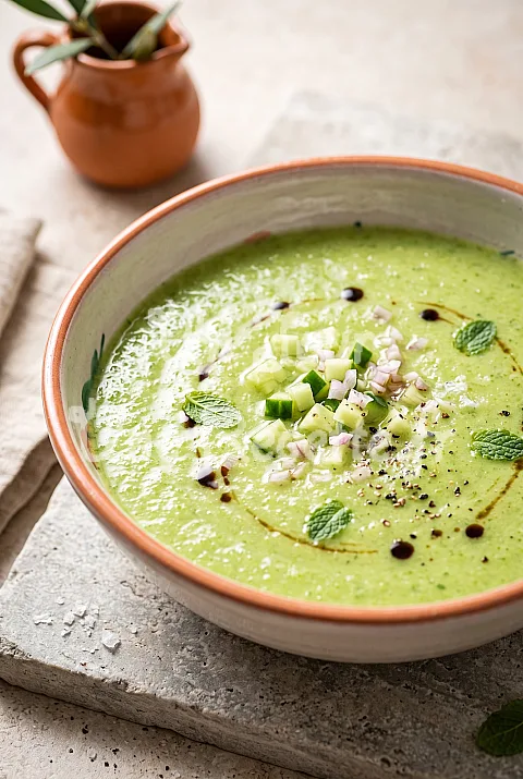 Photo de Soupe Froide de Concombre