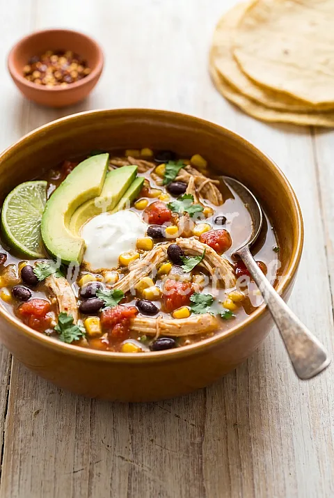 Photo de Soupe-Repas Mexicaine à la Mijoteuse