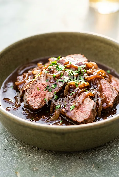 Photo de Steak à la Liégeoise