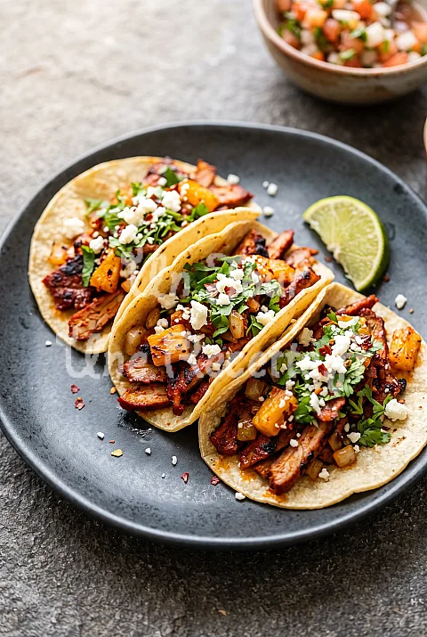 Photo de Tacos al Pastor
