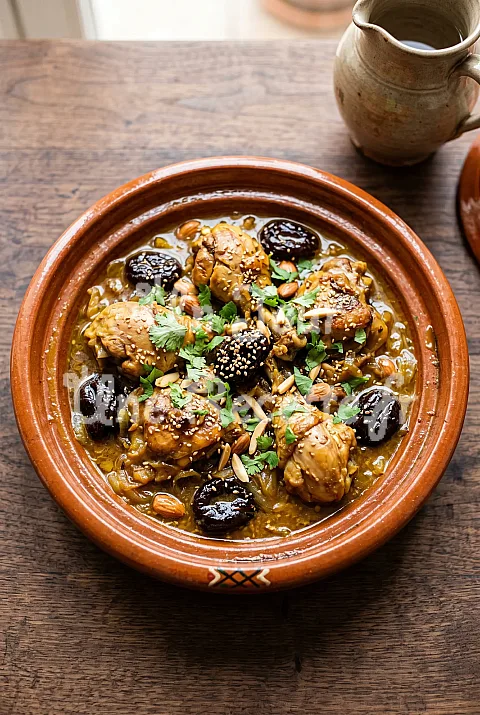 Photo de Tajine de poulet aux pruneaux