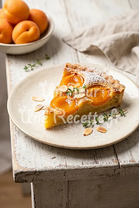 Photo de Tarte amandine aux abricots