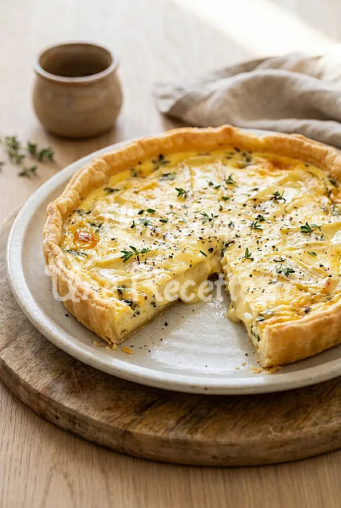 Photo de Quiche au camembert facile (sans pommes de terre)