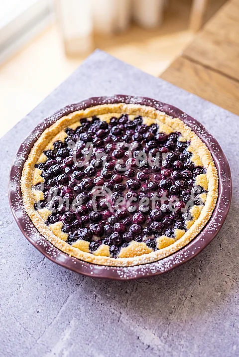 Photo de Tarte aux myrtilles