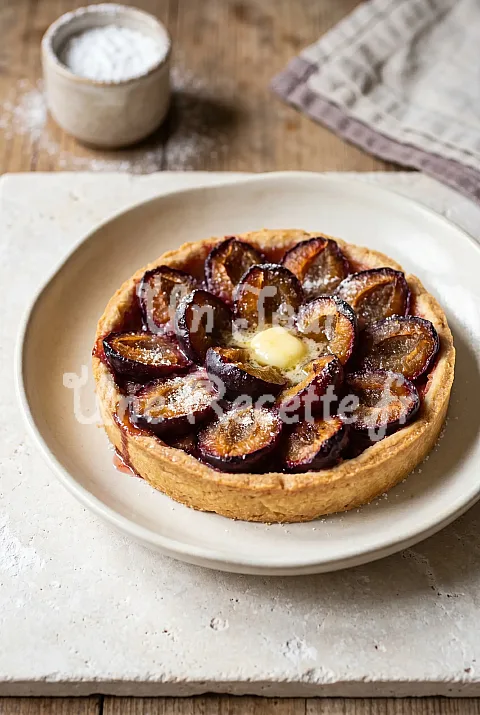 Photo de Tarte aux prunes