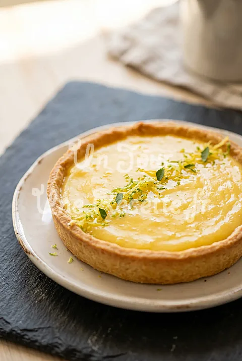 Photo de Tarte citron yuzu