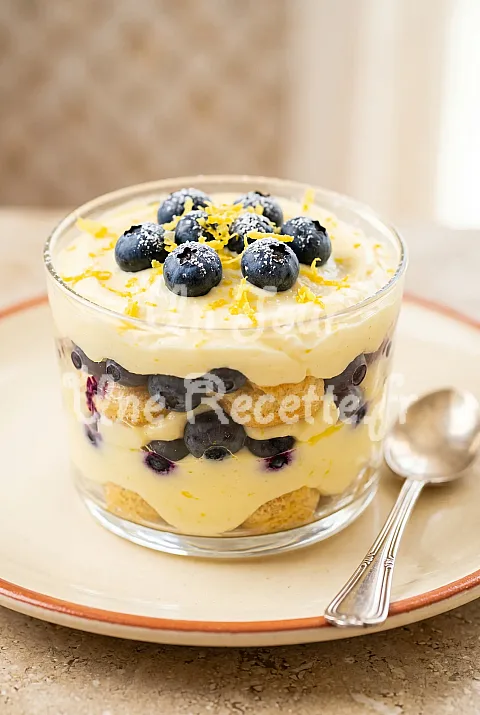 Photo de Tiramisu citron myrtille