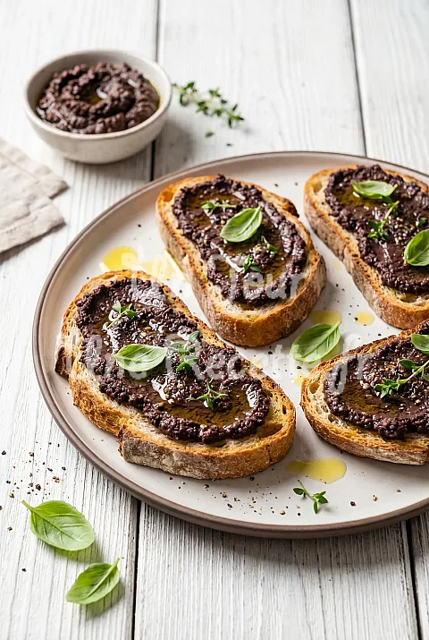 Photo de Toasts à la tapenade