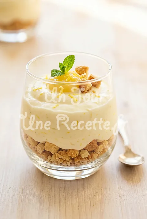 Photo de Verrines citron mascarpone
