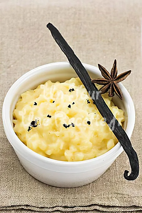 Photo de Riz au lait à la vanille