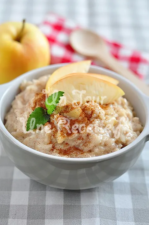 Photo de Riz au lait aux pommes