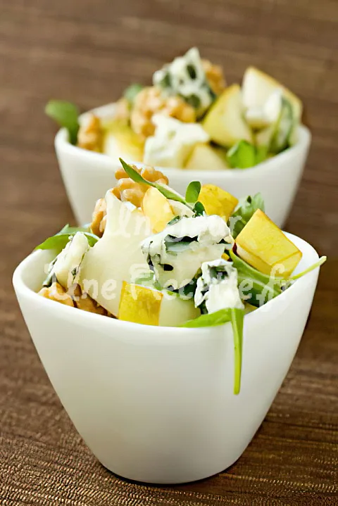 Photo de Salade aux poires et roquefort