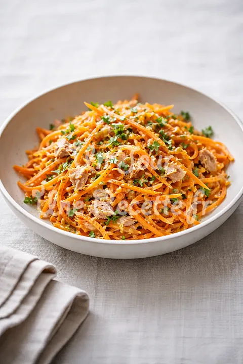 Photo de Salade de carottes au thon