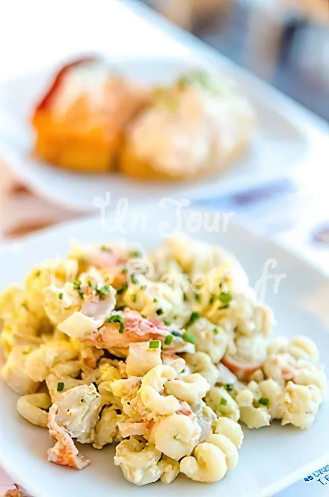Photo de Salade de pâtes au crabe
