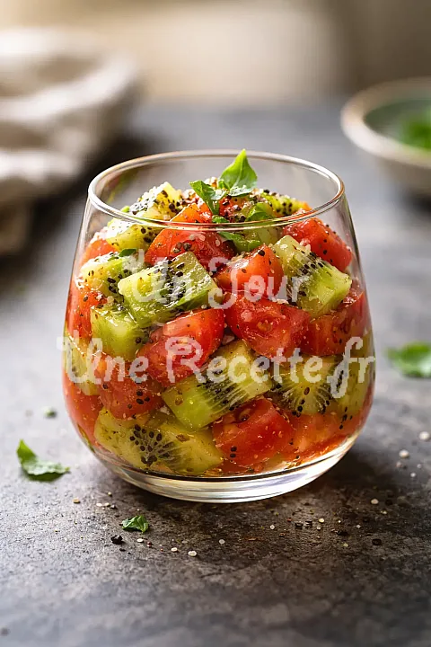 Photo de Salade de kiwi et tomate