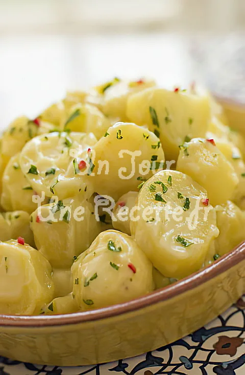 Photo de Salade pommes de terre et oignons