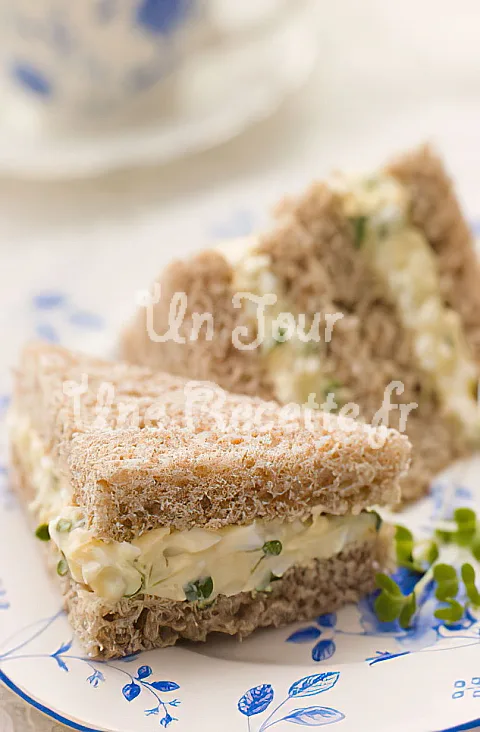 Photo de Sandwich jambon oeuf